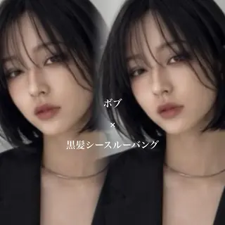 ショート カラー The Ect Q'n🍑MOMOのヘアスタイル
