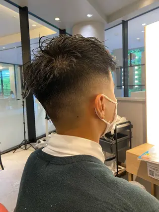 ショート メンズ unopulir 景山 凌のヘアスタイル