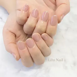 ネイル モチの良さ◉ フィルインネイル♡のネイルデザイン