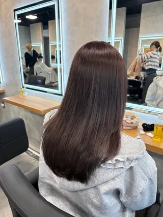 セミロング カラー 神谷勇太/ 札幌透明感カラー特化のヘアスタイル