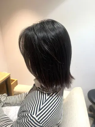ミディアム カラー ブルームヘアデザイン かこ。のヘアスタイル