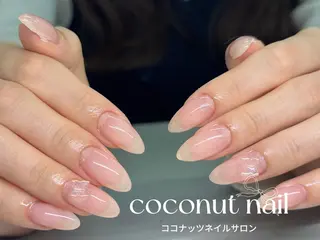 ネイル 神田 ココナッツのネイルデザイン