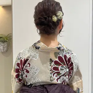 ヘアアレンジ 🌻りな/ボブ🌻 /髪質改善ストレートのヘアスタイル