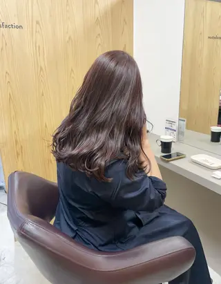 ロング minatsu 東京の技術を京都でのヘアスタイル