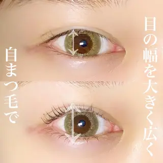 マツエク・マツパ EDGE. 堀江サロンのマツエク・マツパデザイン
