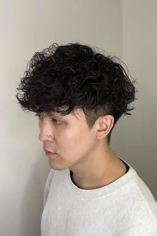ショート パーマ メンズ aDALil ATSUYAのヘアスタイル
