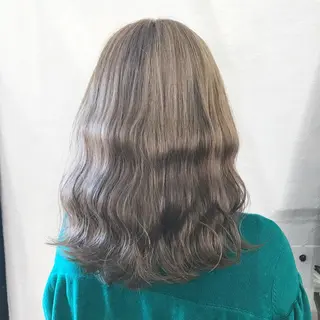 セミロング カラー K-POP好き美容師 🇰🇷Kai.Yのヘアスタイル
