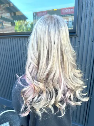 ロング カラー 加藤 佑二のヘアスタイル