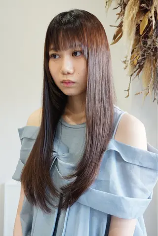 ロング レイヤーモデル募集/ 青木亮太郎のヘアスタイル