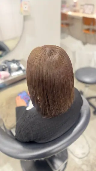 ミディアム Yoshioka Sakiのヘアスタイル