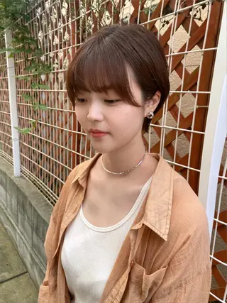ショート 武田 悠生乃のヘアスタイル