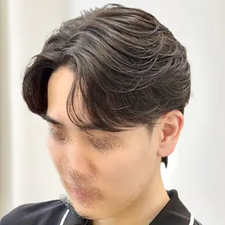 ミディアム パーマ メンズ メンズ専門/韓国風 ❤️🔥吉野あいかのヘアスタイル