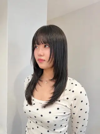 セミロング RIN ✴︎透明感カラー✴︎のヘアスタイル