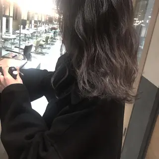 ミディアム kiyono ⭐︎ダブルカラーのヘアスタイル