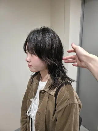 パーマ ミディアム OMA/ カタギシのヘアスタイル