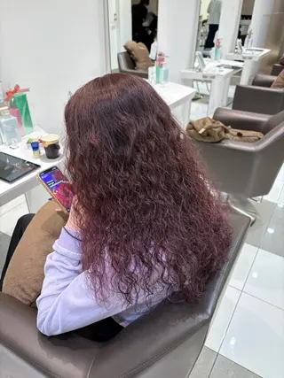 セミロング カラー モデル募集中‼️‼️ 村上湧大のヘアスタイル