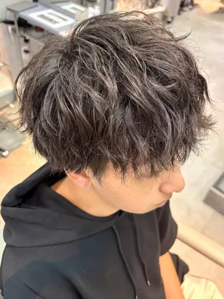 ショート パーマ メンズ Miura Kaitoのヘアスタイル