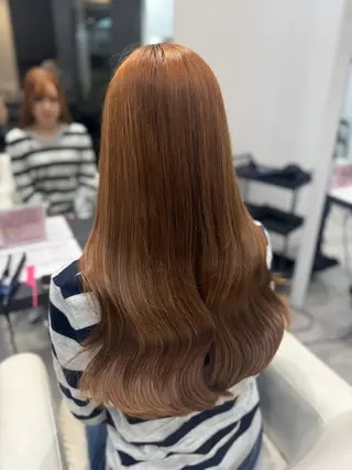 ロング カラー 渋谷髪質改善/縮毛 矯正/かすが🪽🫧のヘアスタイル