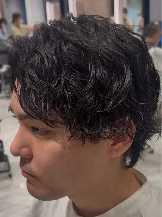 メンズ 🇬🇧メンズパーマ 特化/ren🎸のヘアスタイル