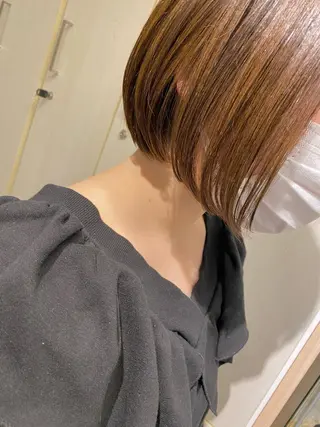 ショート カラー ハイトーン×似合わせ 🌱中川慎之介のヘアスタイル