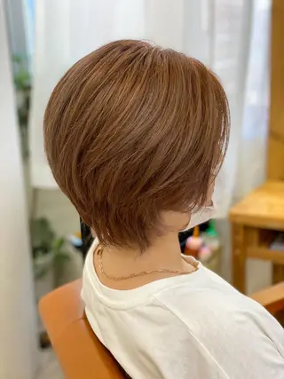 ショート カラー 森下 友 Dio...池袋のヘアスタイル
