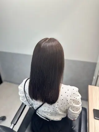 セミロング カラー ヘアアレンジ 美髪透明感特化| なおき|池袋美容師のヘアスタイル