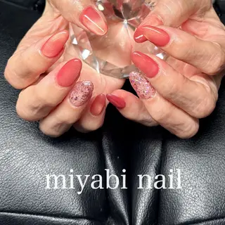 ネイル miyabi nail 桂川駅近くのネイルデザイン