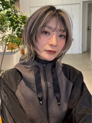 ミディアム カラー 🫧nari🫧 谷町 大阪のヘアスタイル