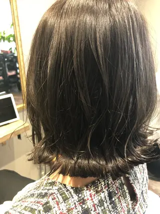 ミディアム 北崎  えりのヘアスタイル