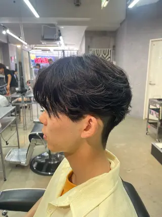 ミディアム メンズ特化/パーマ /swag/ルーカスのヘアスタイル