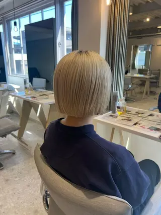 ショート ひがし はるなのヘアスタイル