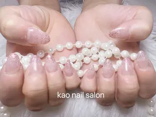 ネイル kao nail マグネット/長さだしのネイルデザイン