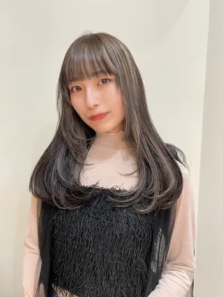 ロング 🍒暖色カラー🍒 渋谷/YUUのヘアスタイル