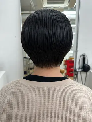 ショート 村岡 桃果のヘアスタイル