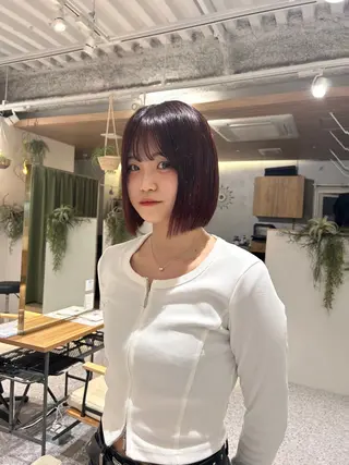 ミディアム hair&eye🎀 /momoKaのヘアスタイル
