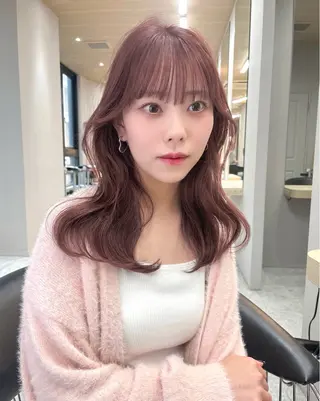 ロング カラー 香月 元希のヘアスタイル