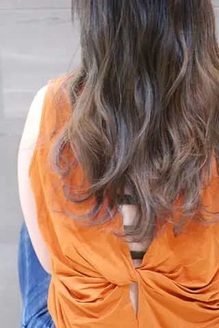 ロング カラー ヘアアレンジ See by merのマツエク・マツパデザイン