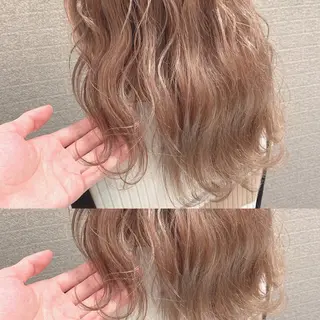 ミディアム カラー 清水 亮太／赤み消しカラーのヘアスタイル