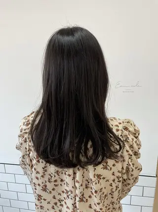 ロング カラー 久永 悠加のヘアスタイル