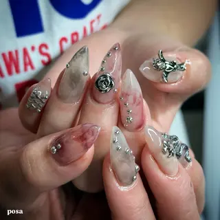 ネイル posa nail モエミのネイルデザイン