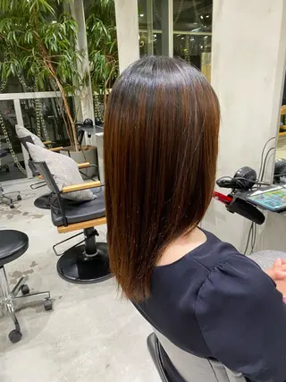 ミディアム カラー パーマ メンズ清潔感のプロ 💈メンズパーマ藤田のヘアスタイル