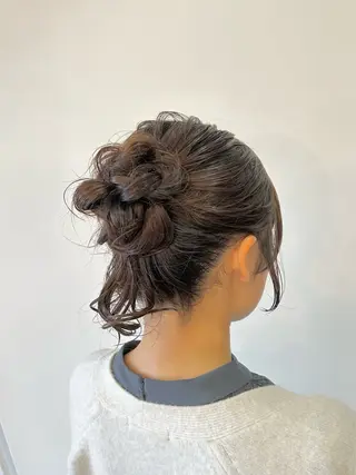 ヘアアレンジ トップスタイリスト 林すずかのヘアスタイル