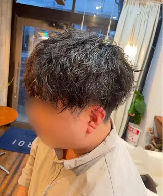 ショート パーマ モ リのヘアスタイル