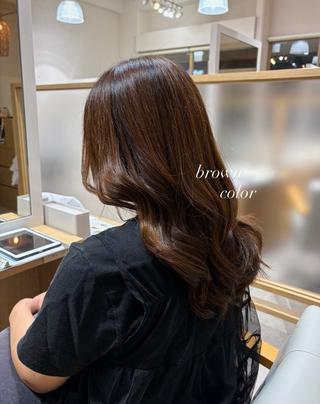 ロング カラーモデル募集中 .꒰ঌ虹奈໒꒱のヘアスタイル