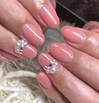 ショート カラー パーマ ヘアアレンジ メンズ キッズ ネイル el. by Aoのネイルデザイン