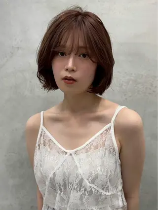 ショート カラー ヘアアレンジ ゆめか 🦋のヘアスタイル