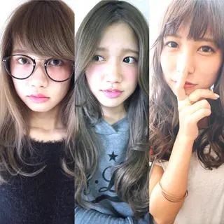 セミロング Day& Nightのヘアスタイル