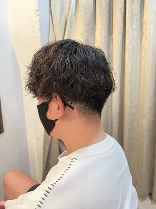 ショート パーマ sumina すみなのヘアスタイル