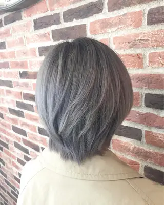 ショート カラー メンズ特化美容師 カラー専門ぺーターのヘアスタイル