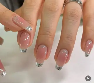 ネイル 🎀PG🩵 ネイルサロンのネイルデザイン